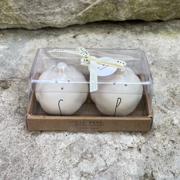 Rae Dunn Salt and Pepper Pumpkin Shakers - Picture 4 of 4